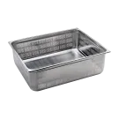 Bac gastronorme perforé GN 2/1 - 200 en inox - GND 2/1 - 200 - Redfox