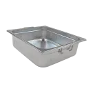 Bac gastronorme perforé GN 2/3 - 100 poignées escamontables en inox - GND 2/3 - 100 U - Redfox