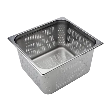 Bac gastronorme perforé GN 2/3 - 200 en inox - GND 2/3 - 200 - Redfox