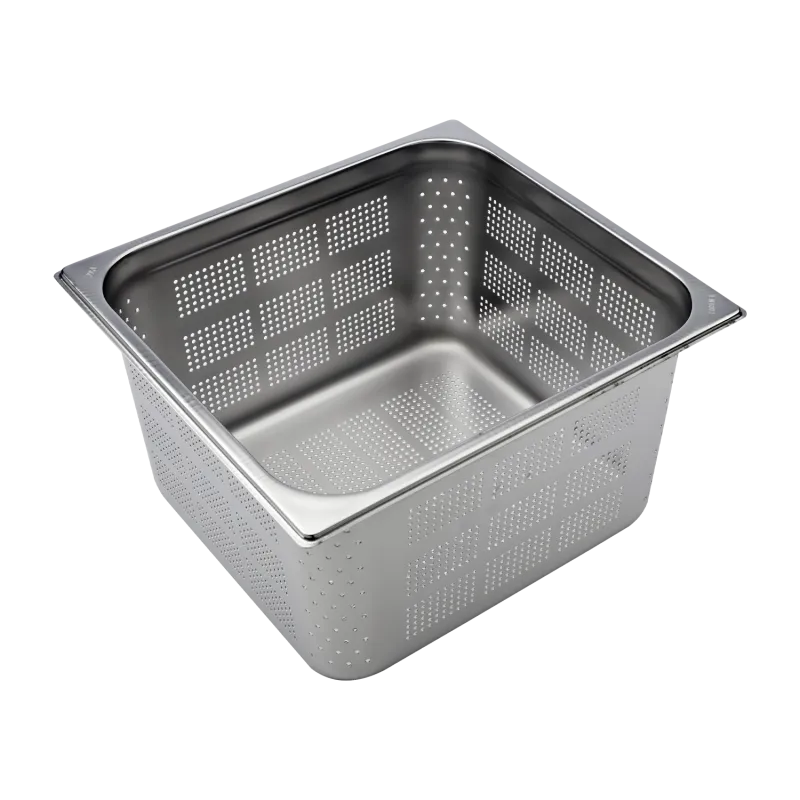 Bac gastronorme perforé GN 2/3 - 200 en inox - GND 2/3 - 200 - Redfox