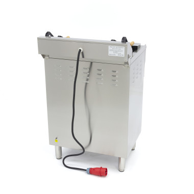 Friteuse à beignets sur meuble - Électrique - 35 litres - Robinet de vidange - 400V - Maxima  au meilleur prix sur Restock CHR