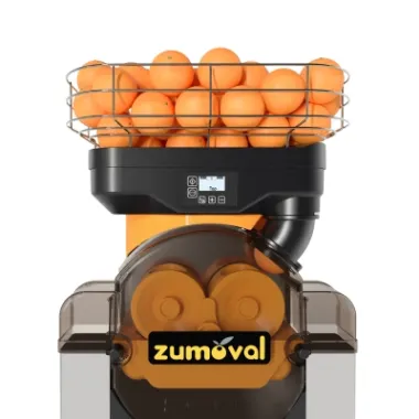 Presse-agrumes professionnel TOP Noir - Automatique 28 fruits/min - Zumoval