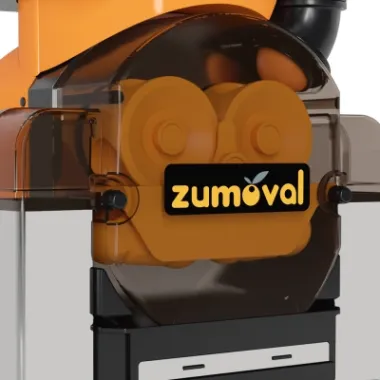 Presse-agrumes professionnel TOP Noir - Automatique 28 fruits/min - Zumoval