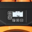 Presse-agrumes professionnel TOP Noir - Automatique 28 fruits/min - Zumoval