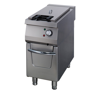 Friteuse 1 x 22L - Unité individuelle - 90cm de profondeur - avec robinet de vidange - Électrique - Maxima  au meilleur prix sur