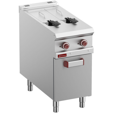 Friteuse électrique 2 x 8 litres sur meuble - Diamond  au meilleur prix sur Restock CHR