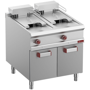 Friteuse électrique 2x18 litres sur meuble - Diamond  au meilleur prix sur Restock CHR