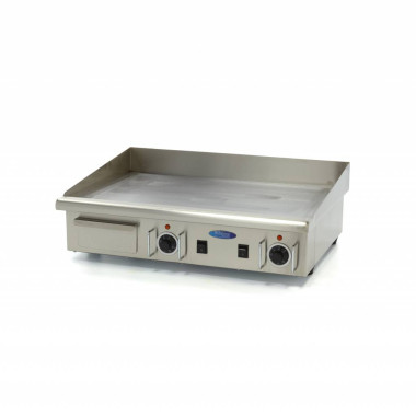Plaque de cuisson lisse - 73 cm - avec bac d'égouttage - 400V - Maxima  au meilleur prix sur Restock CHR