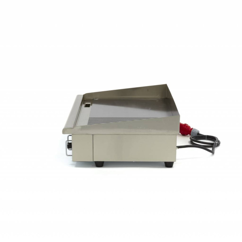 Plaque de cuisson - Demi-rainurée - 73 cm - avec bac de récupération - 400V - Maxima  au meilleur prix sur Restock CHR