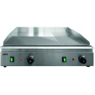 Plancha électrique COMO - Plaque mixte chromée - Température 50/300°C - 3,5 kW - Saro  au meilleur prix sur Restock CHR