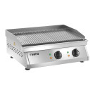 Plancha électrique FRY TOP GH 610 R - Plaque rainurée - Température 0/300°C - 6 kW - Saro  au meilleur prix sur Restock CHR