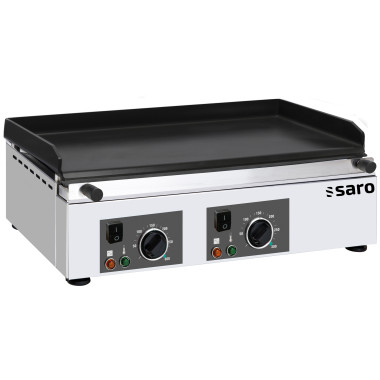 Plancha électrique GPK 600 - Plaque lisse céramique - Température 50/300°C - 4,5 kW - Saro  au meilleur prix sur Restock CHR