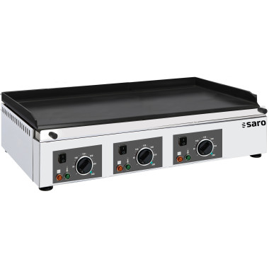 Plancha électrique GPK 800 - Plaque lisse céramique - Température 50/300°C - 6 kW - Saro  au meilleur prix sur Restock CHR