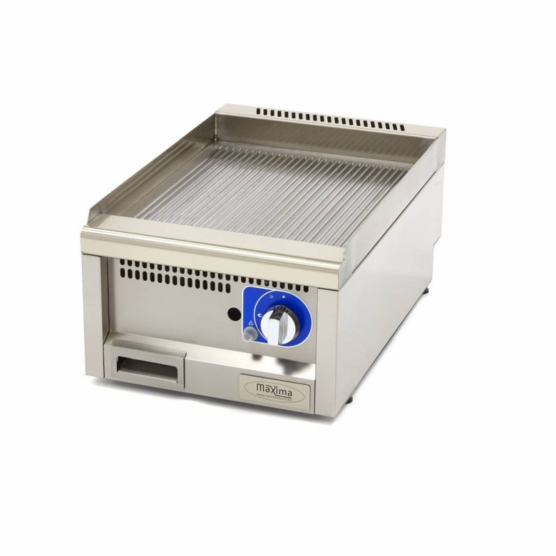Plaque de cuisson professionnelle - Rainurée - Unité individuelle - Maxima  au meilleur prix sur Restock CHR
