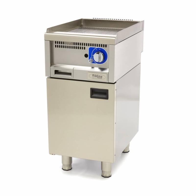 Plaque de cuisson professionnelle - Rainurée - Unité individuelle - Maxima  au meilleur prix sur Restock CHR