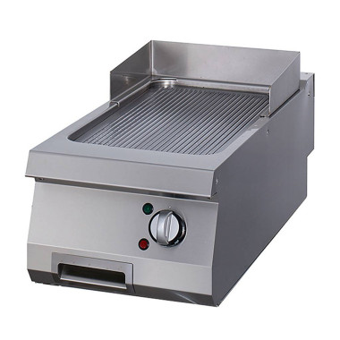 Plaque de cuisson - Rainurée en chrome - Individuelle - Électrique - Maxima  au meilleur prix sur Restock CHR