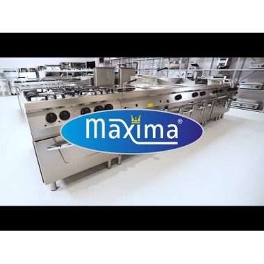 Plaque de cuisson - Rainurée en chrome - Individuelle - Électrique - Maxima  au meilleur prix sur Restock CHR