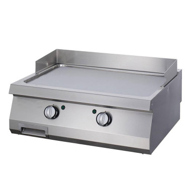 Plaque de cuisson - Chrome lisse - Double unité - Électrique - Maxima  au meilleur prix sur Restock CHR
