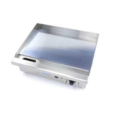 Plancha professionnelle électrique - Chrome lisse - 55cm - incl. Bac de récupération - Maxima  au meilleur prix sur Restock CHR