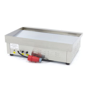 Plaque de cuisson - Chrome lisse - 73cm - avec bac de récupération - 400V - Maxima  au meilleur prix sur Restock CHR