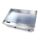 Plaque de cuisson - Chrome lisse - 73cm - avec bac de récupération - 400V - Maxima  au meilleur prix sur Restock CHR
