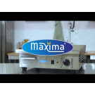 Plaque de cuisson - Chrome lisse - 73cm - avec bac de récupération - 400V - Maxima  au meilleur prix sur Restock CHR