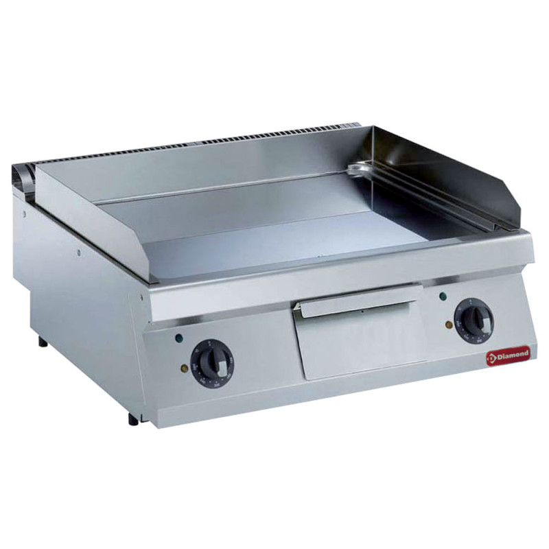 Plaque de cuisson électrique lisse -chrome - Diamond  au meilleur prix sur Restock CHR