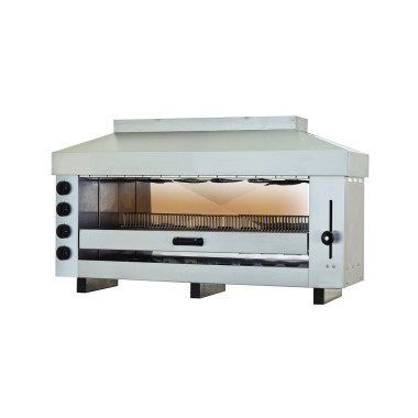 Salamandre de gaz 4 zones de chauffage - Combisteel