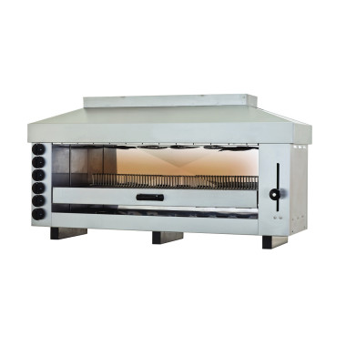 Salamandre de gaz 6 zones de chauffage - Combisteel