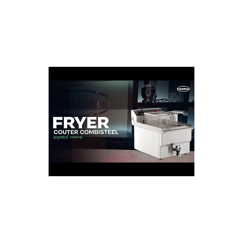 Friteuse posable électrique 1x8 litres - Combisteel