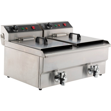 Friteuse posable électrique 2x8 litres - Combisteel