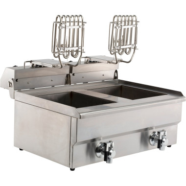 Friteuse posable électrique 2x8 litres - Combisteel