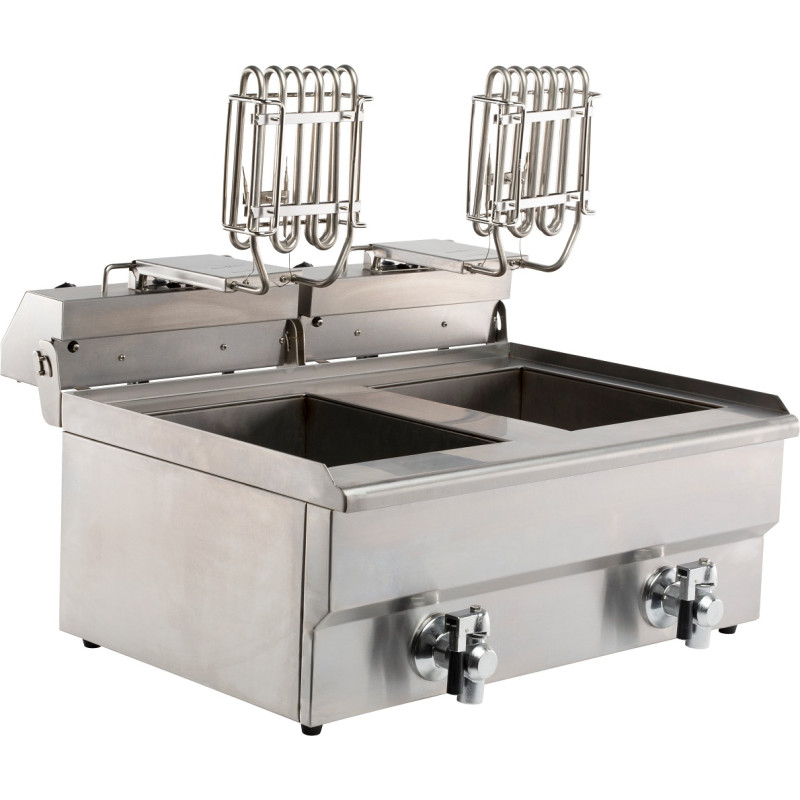 Friteuse posable électrique 2x8 litres - Combisteel