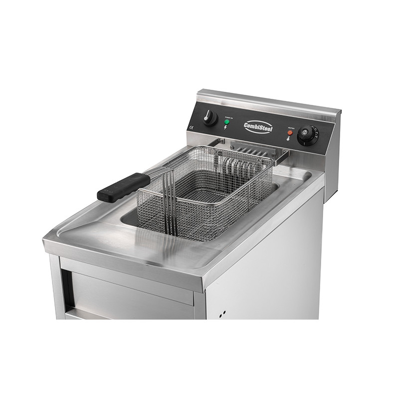 Friteuse électrique 1x12lt - 6kw - Combisteel