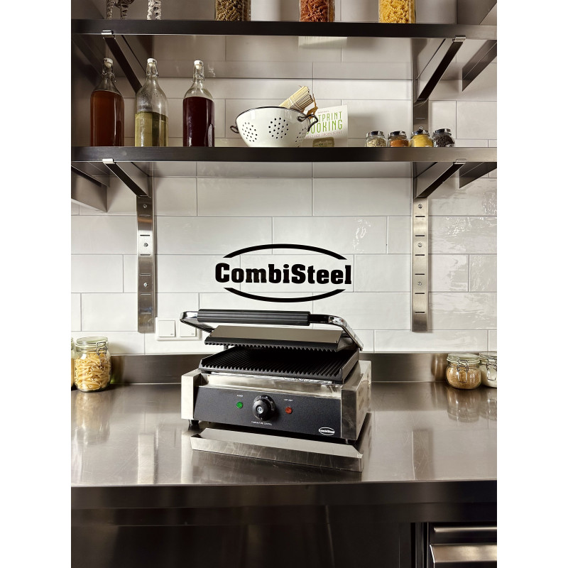 Grill de contact panini profondeur 410 mm - Combisteel