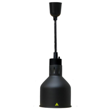 Lampe chauffante noir diamètre 175 mm - Combisteel