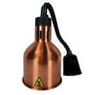 Lampe chauffante laiton diamètre 175 mm - Combisteel