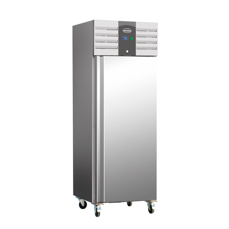 Armoire réfrigérée inox 600L - Réfrigérateur positif statique ventilé - Acier inoxydable 18/8 - Combisteel