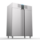 Réfrigérateur professionnel inox 1200L 2 portes LED refroidissement renforcé - Combisteel