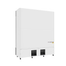 Réfrigérateur 3 portes en verre 1065L acier LED refroidissement statique 180kg - Combisteel