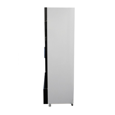 Réfrigérateur 3 portes en verre 1065L acier LED refroidissement statique 180kg - Combisteel