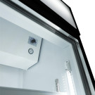 Réfrigérateur 3 portes en verre 1065L acier LED refroidissement statique 180kg - Combisteel