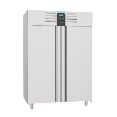 Congélateur inox professionnel 1400L - Mono bloc - Réfrigération - R290 - 2 portes - Combisteel