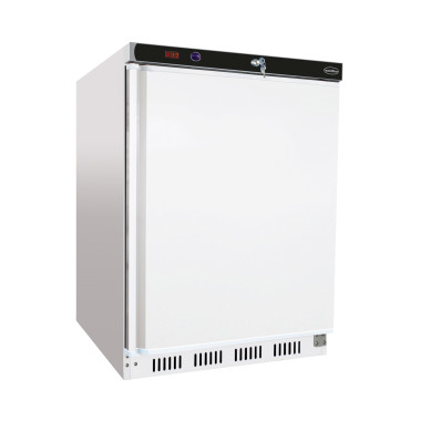Congélateur Blanc 1 Porte HF200 129L Statique Verrouillable -18/-22°C Acier Peint - Combisteel