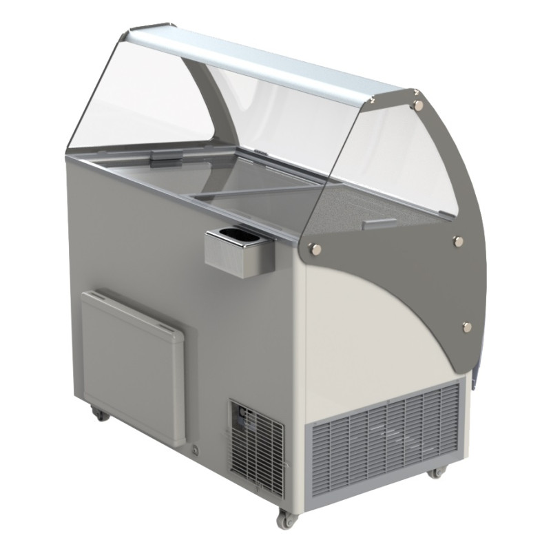 Vitrine à crème glacée 9x5 litres - Combisteel