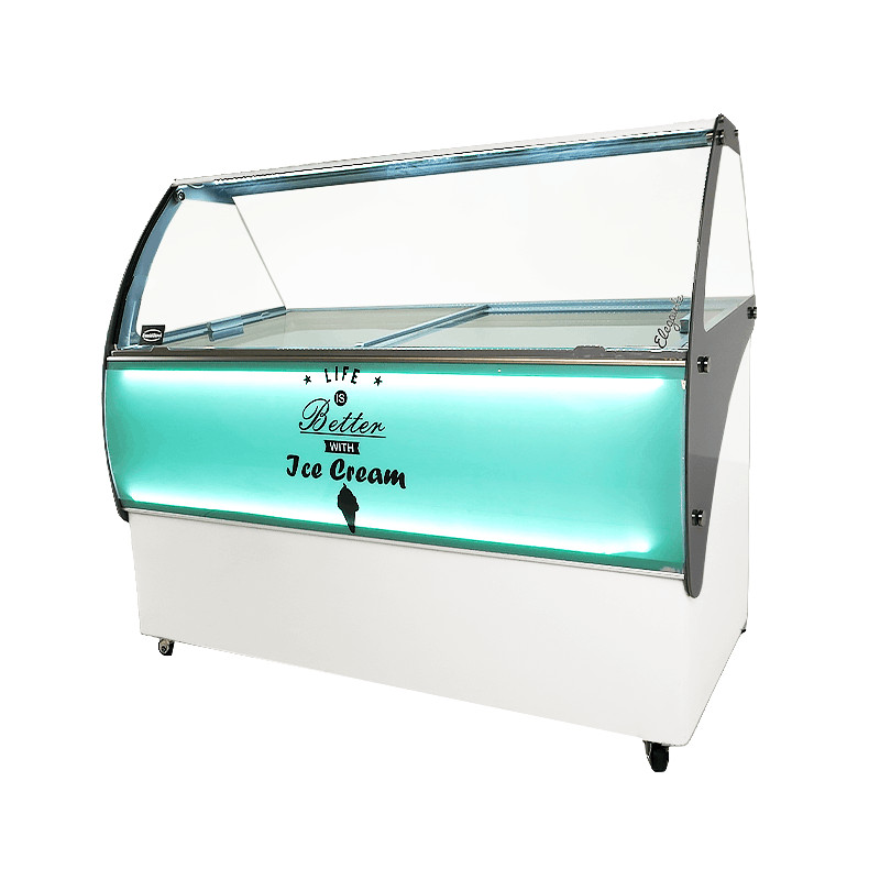 Vitrine à crème glacée 10x5 litres - Combisteel