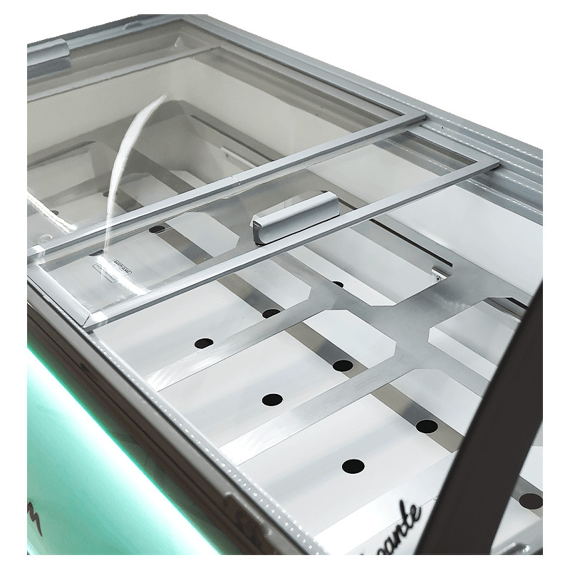 Vitrine à crème glacée 10x5 litres - Combisteel