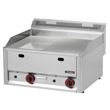 Plaque à snacker gaz - Chrome mixte - 66cm - 8000W - Casselin  au meilleur prix sur Restock CHR
