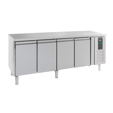 Table réfrigérée inox 4 portes - Combisteel