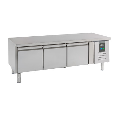 Table réfrigérée haute 3 portes 650 mm - Combisteel